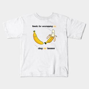 Mr banana t shirt Kids T-Shirt